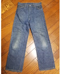 60s levi's モデル名不明 白タブ big E | デニムパンツ