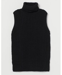 H&M | タートルネックプルオーバーベスト(ベスト)