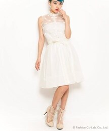 lilLilly | オーガンジーミディ丈スカート(スカート)