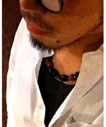 お店に来たアフリカ人から買ったのです | ネックレス