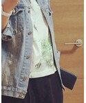 GU(ジーユー)の「トップス(Tシャツ/カットソー)」