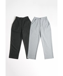 GUAPA | 單釦鬆緊西裝褲(スラックス)