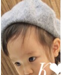 韓国子供服の「帽子(ハンチング/ベレー帽)」