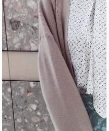 Te chichi | 1607467/ベルト付きチュニックカーディガン/4990円＋tax(その他アウター)