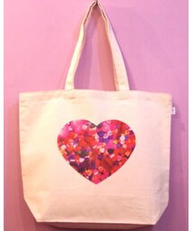 NADIA FLORES EN EL CORAZON | トートバッグ