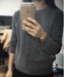 no brand | Gray sweat shirt
(スウェット)