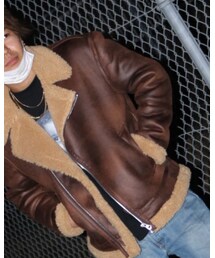 ZARA | ムートンコート