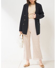 natural couture | クロシェ風レースパンツ(その他パンツ)