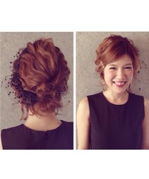 お呼ばれヘア♡ | KEIKO◡̈♥︎(その他ヘアアクセサリー)