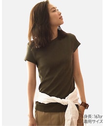 UNIQLO | リブクルーネックT(Tシャツ/カットソー)