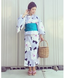 💁🏽 | 浴衣(浴衣)