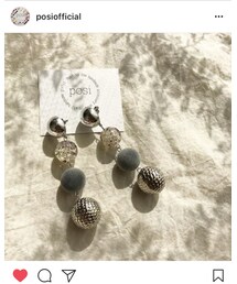 posi | ボールユラユラピアス(ピアス（両耳用）)