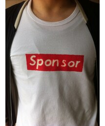 SPONSOR Tshirts　(Tシャツ/カットソー)