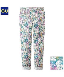 花柄ロールアップパンツ(その他パンツ)