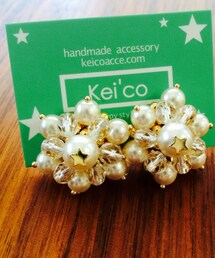 kei'co ピアス(ピアス（両耳用）)