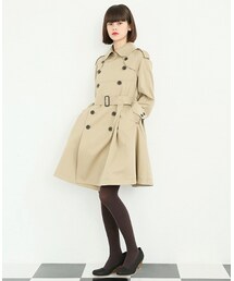SWANLAKE | サーキュラートレンチ(トレンチコート)