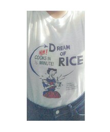 お父さんからもらった | Dream of rice(Tシャツ/カットソー)
