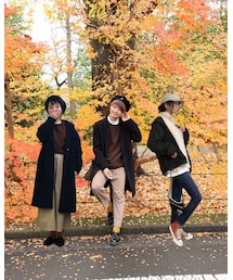 sunちゃんも紅葉見に来たよ🍁 | その他