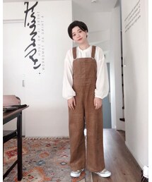 front | オールインワン・サロペット