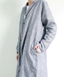 omake | 亞麻shirt coat(ワンピース)