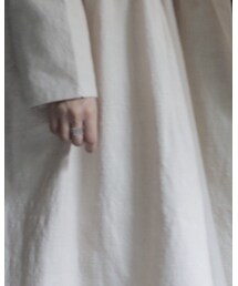 川 衣 | ノーカラーコート