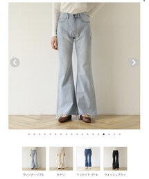 searoomlynn | ベーシックフレアパンツ SRN06(デニムパンツ)