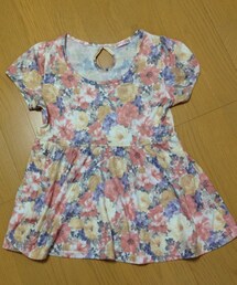 ペプラムトップス/HONEYS(Tシャツ/カットソー)