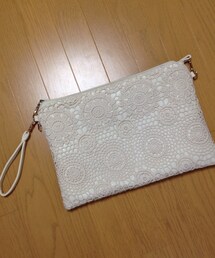 総レース2wayバック(クラッチバッグ)