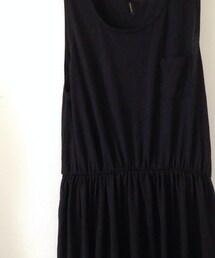 しまむら | マキシ丈切り返しワンピース(ワンピース)