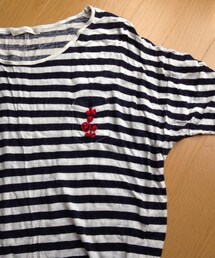 studio CLIP | ボーダーワイドTシャツ(Tシャツ/カットソー)