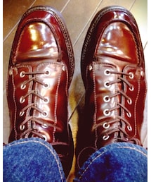 山根靴店 | 山根靴店 Uチップ ハイカット(ブーツ)