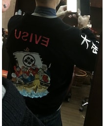 EVISU | evisu20周年スカジャン バックは七福神 腕には大阪南船場(^-^)(ジャケット/アウター)