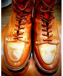 山根靴店 | 山根靴店 Uチップ ハイカット タン(ブーツ)