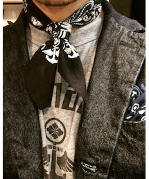 YAMANE | バンダナ結んでみました(Tシャツ/カットソー)