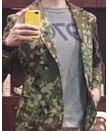 YAMANE | 1970T グレー(Tシャツ/カットソー)