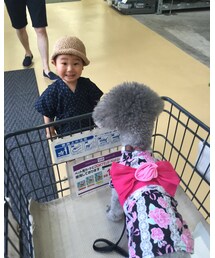 私も浴衣で参加🐩💕 | 浴衣