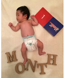 1ヶ月💙 | まだまだほっそりしてます☺︎(その他)