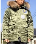Alpha Industries(アルファインダストリーズ)の「ジャケット/アウター(ミリタリージャケット)」