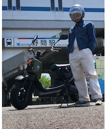 息子の原付でぶぃーんと🛵 | おもちゃ