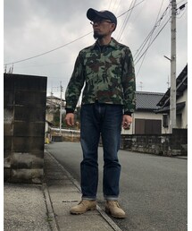前締めてみた | ミリタリージャケット
