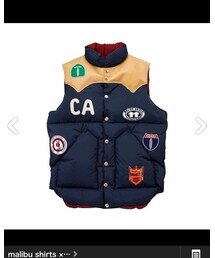 Rocky Mountain FeatherBed | malibu shirts × rocky mountain(ダウンベスト)