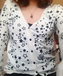 Rodeo Crowns | ロデオクラウンのスカルカーディガン(カーディガン/ボレロ)