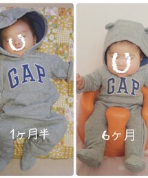 うーたん | 1ヶ月半の時はぶかぶかだった。
懐かしい。(その他)