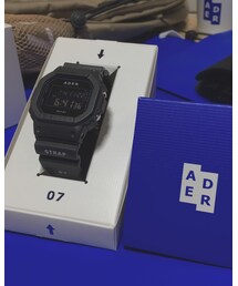 ADERERROR | ADER X G-shock [DW5600ADER-1DR](アナログ腕時計)
