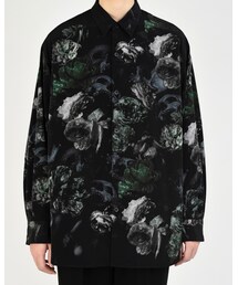 LAD MUSICIAN | DECHINE INKJET FLOWER SKULL／サイズ44／￥33,000(+TAX)(トップス)