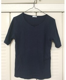 Honeys | リブVネックトップス(Tシャツ/カットソー)