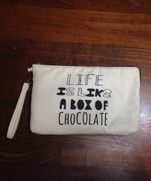 ロゴキャンパスクラッチ(クラッチバッグ)