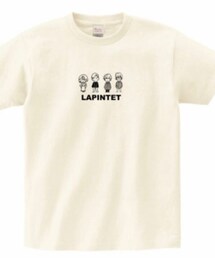 ラパンテット | メンバーミニキャラTシャツ　アイボリー　サイズ:FREE(Tシャツ/カットソー)