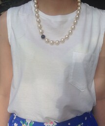 BEAMS BOY | 素色口袋背心(タンクトップ)