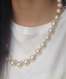 BEAMS | 瑪瑙珍珠項鍊(ネックレス)